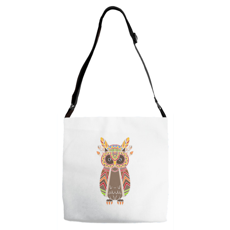 Native Owl Adjustable Strap Totes | Artistshot