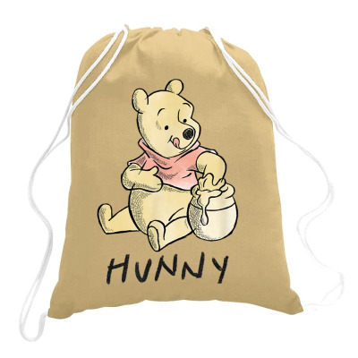 Winnie The Pooh Hunny Drawstring Bags Designed By Lotus Fashion Realm