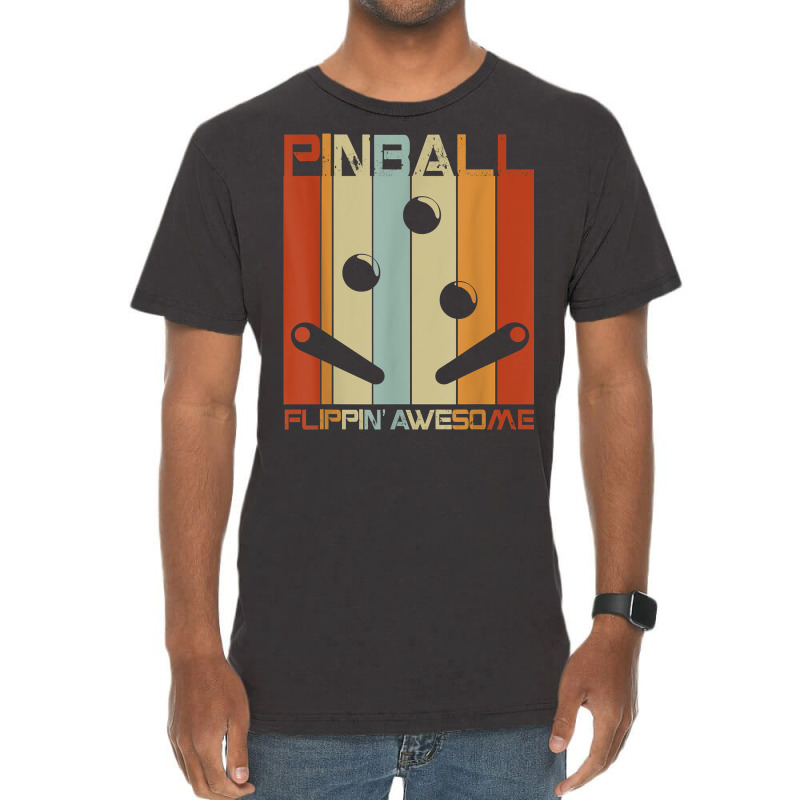 Pinball Funny Retro Vintage Arcade Game Machine Lover Gift T Shirt Vintage T-shirt | Artistshot