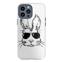 Bunny Face With Sunglasses Easter Day For Boys Men Kids Iphone 13 Pro Max Case | Artistshot