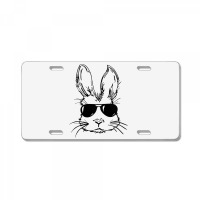 Bunny Face With Sunglasses Easter Day For Boys Men Kids License Plate | Artistshot