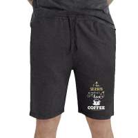 I Love Season As Much As I Love Coffee Gift For Him Vintage Short | Artistshot