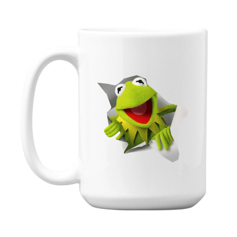 Green Frog Mug - 11 ounce Ceramic Coffee/Tea Mug