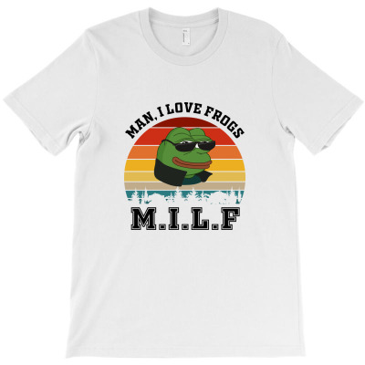 Man, I Love Frogs (1) T-shirt Designed By Febri Abdullah