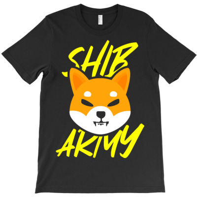 Shiba Inu Army T-shirt Designed By Bariteau Hannah