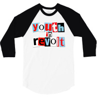 Youth In Revolt 3/4 Sleeve Shirt | Artistshot