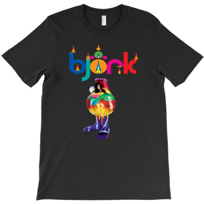 Bjork T-shirt Designed By Ahmad Jazuli