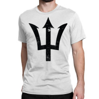 Poseidon Symbol T Shirt Trident Greek God Mythology T Shirt Classic T-shirt | Artistshot