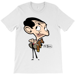 Custom Mr Bean Cartoon T-shirt By Thecindeta - Artistshot Custom Mr Bean Cartoon T-shirt By Thecindeta - Artistshot