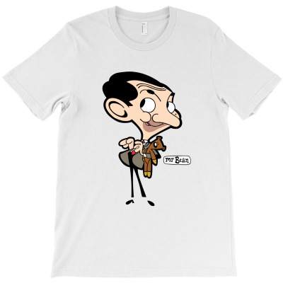 Mr Bean Cartoon T-shirt Designed By Ahmad Jazuli