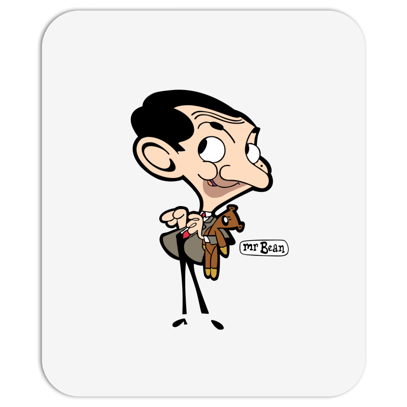Custom Mr Bean Cartoon Mousepad By Thecindeta - Artistshot