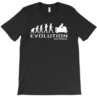 Motorcycle Evolution T-shirt Designed By Ahmad Jazuli