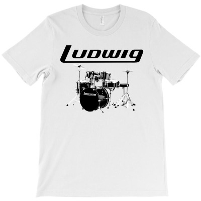Ludwig Drum T-shirt Designed By Thecindeta