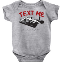 Text Me  Morse Code Key  Ham Radio T Shirt Baby Bodysuit | Artistshot