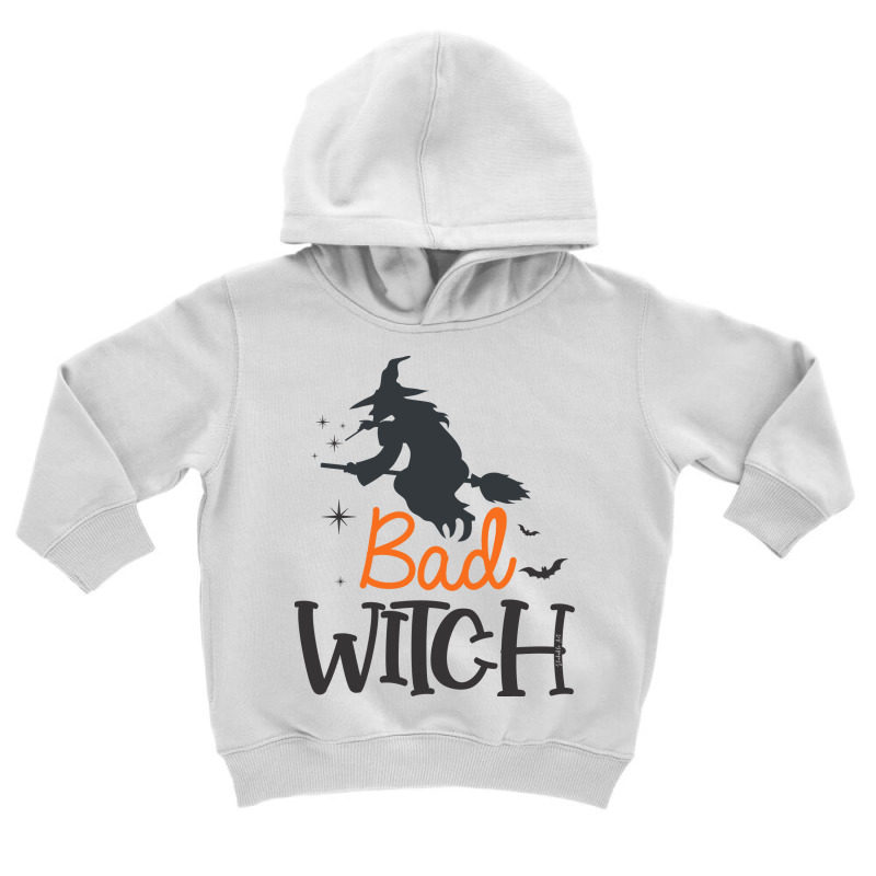 Halloween - Bad Witch Toddler Hoodie by Slukable Art | Artistshot