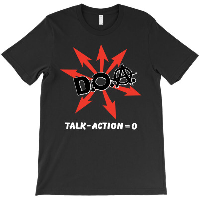 Doa Punk Talk Action T-shirt Designed By Ahmad Jazuli