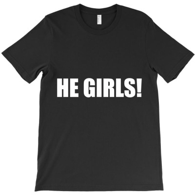 He Girls T-shirt Designed By Manish Shah
