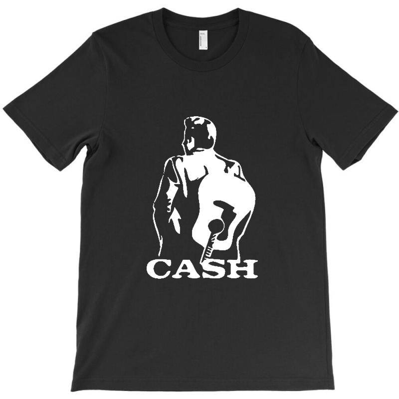 Johnny Cash Guitar T-shirt | Artistshot