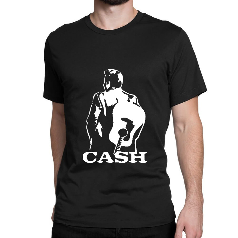 Johnny Cash Guitar Classic T-shirt | Artistshot