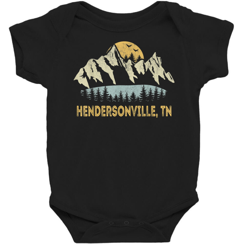 Hendersonville Tennessee Mountain Sunset Sunrise Kayaking T Shirt Baby Bodysuit by komulavcasante6 | Artistshot