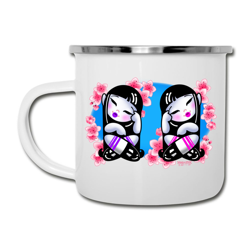 Cherry Blossom Twins Camper Cup | Artistshot