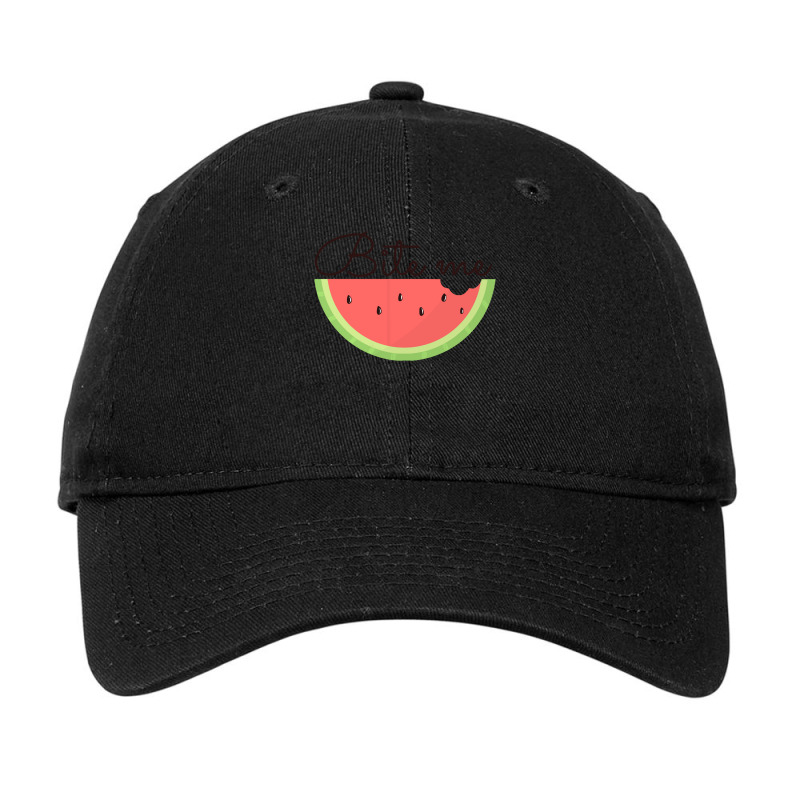 Bite Me T  Shirtwatermelon Bite Me T  Shirt Adjustable Cap by hermanceline | Artistshot