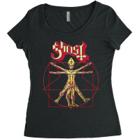 Ghost – Red Popestar Man Premium T Shirt Women's Triblend Scoop T-shirt | Artistshot