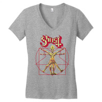 Ghost – Red Popestar Man Premium T Shirt Women's V-neck T-shirt | Artistshot