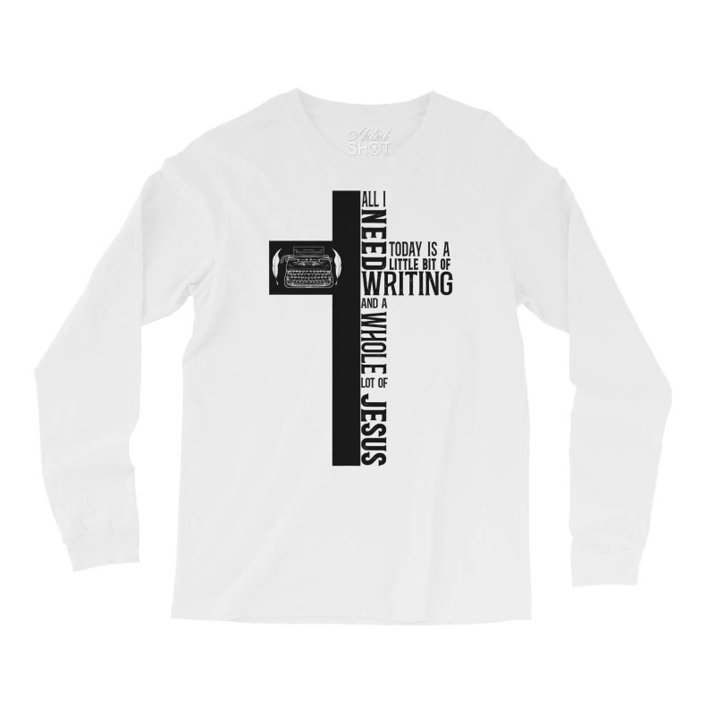 Christian Writing Faith Cross Jesus Novel Writer Published Author 164  Long Sleeve Shirts by golferu | Artistshot