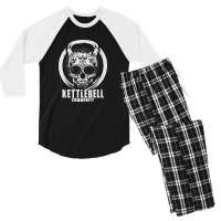 Kettlebell Men's 3/4 Sleeve Pajama Set | Artistshot