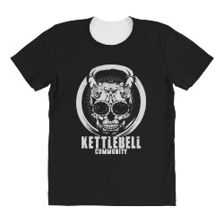 kettlebell All Over Women's T-shirt | Artistshot