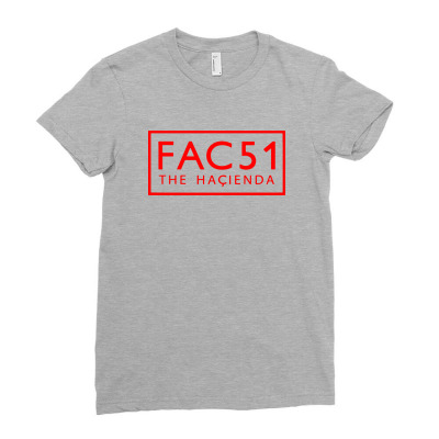 Factory Records Hacienda Fac51.. Ladies Fitted T-shirt Designed By Teez