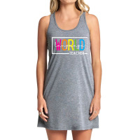 World Language Teacher Tank Dress | Artistshot