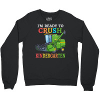 Kids Combine Harvester Back To School I'm Ready To Crush T Shirt Crewneck Sweatshirt | Artistshot