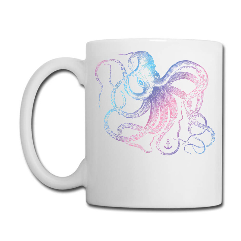 Octopus Shirt Cool Vintage Marine Biologist Ocean Sea Life 1 T Shirt Coffee Mug | Artistshot