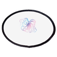 Octopus Shirt Cool Vintage Marine Biologist Ocean Sea Life 1 T Shirt Oval Patch | Artistshot