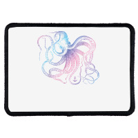 Octopus Shirt Cool Vintage Marine Biologist Ocean Sea Life 1 T Shirt Rectangle Patch | Artistshot