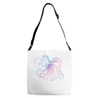 Octopus Shirt Cool Vintage Marine Biologist Ocean Sea Life 1 T Shirt Adjustable Strap Totes | Artistshot