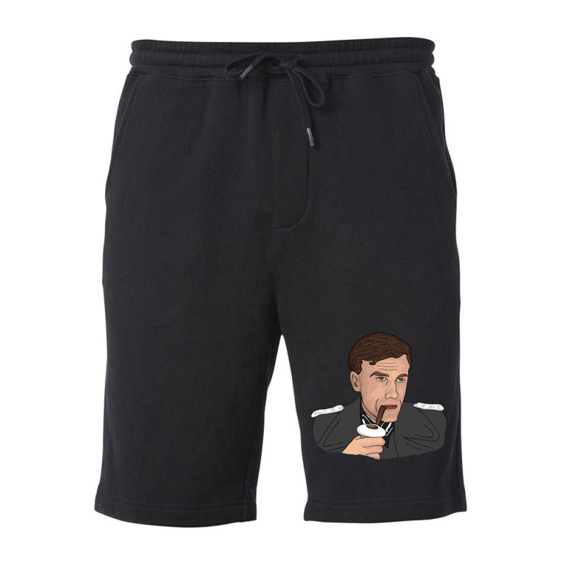 Hans Landa, Inglourious Basterds Fleece Short by ArtistHelena | Artistshot