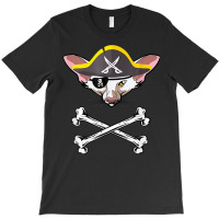 Pirate Cat Oriental Shorthair Mom Funny Halloween Cat Costum T Shirt T-shirt | Artistshot