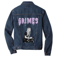 Grimes My Favorite People Men Denim Jacket | Artistshot