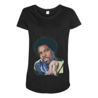 My Favorite People Billy Ocean Art Maternity Scoop Neck T-shirt | Artistshot