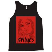 Painting Vintage Grimes Graphic Tank Top | Artistshot