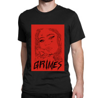 Painting Vintage Grimes Graphic Classic T-shirt | Artistshot