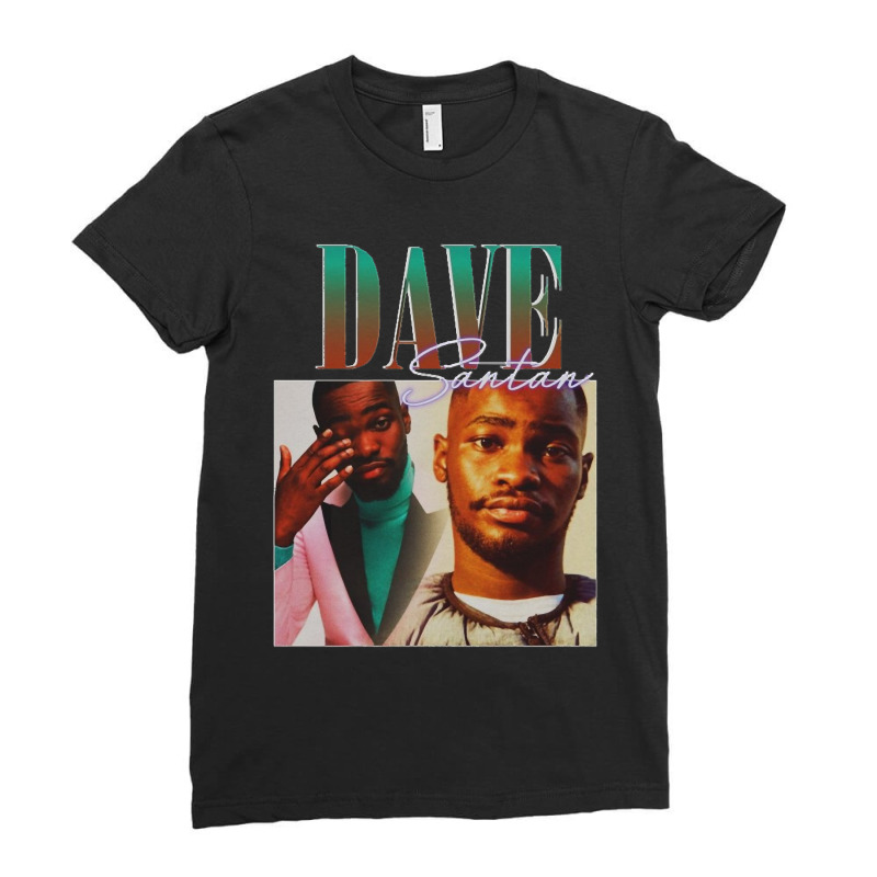 Graphic Santan Dave My Favorite People Ladies Fitted T-Shirt by ArtistConner | Artistshot