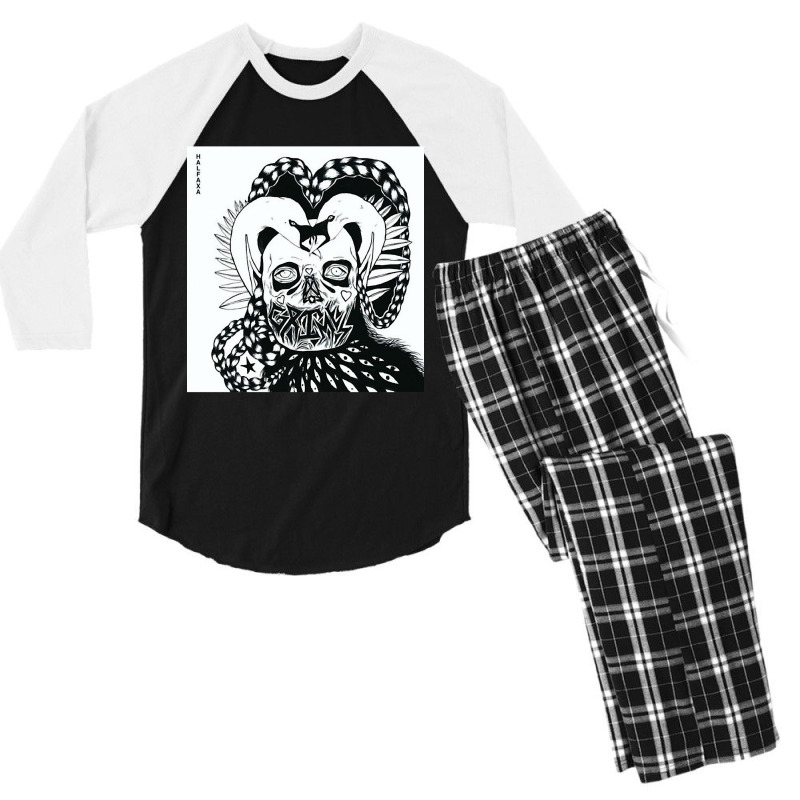 Poster Grimes Lover Gifts Vintage Men's 3/4 Sleeve Pajama Set by ArtistConner | Artistshot