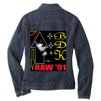 A Rapper Record Producer Poster Ladies Denim Jacket | Artistshot