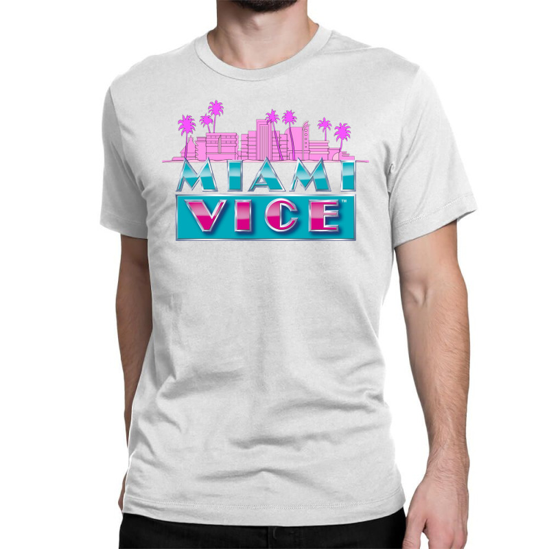 Crockett Miami Vice T-Shirt: Miami Vice Mens T-Shirt