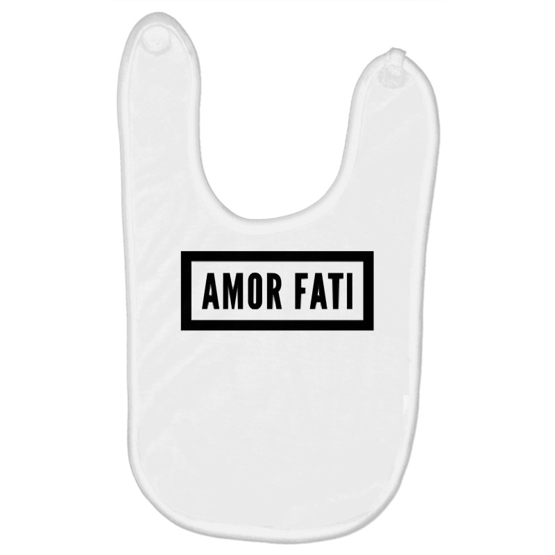 Amor Fati Pullover Hoodie Baby Bibs by husserllpr | Artistshot