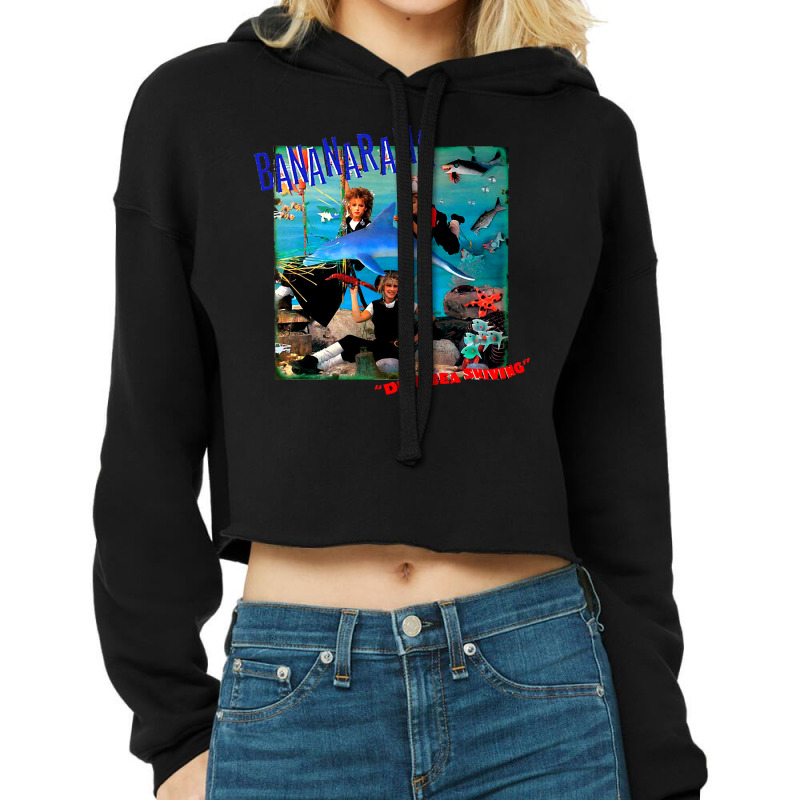 Art Bananarama Funny Gifts Boys Girls Cropped Hoodie by ArtistKirsten | Artistshot